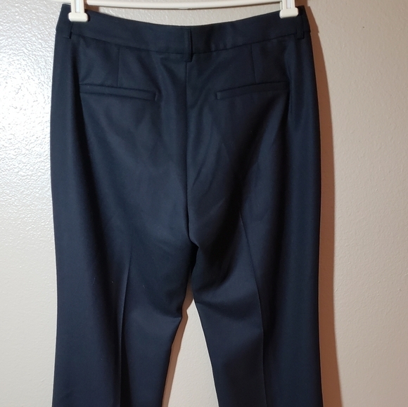 Pendleton Womens Wool Straight Leg Black Dress Pants-Size 6 - Picture 4 of 8